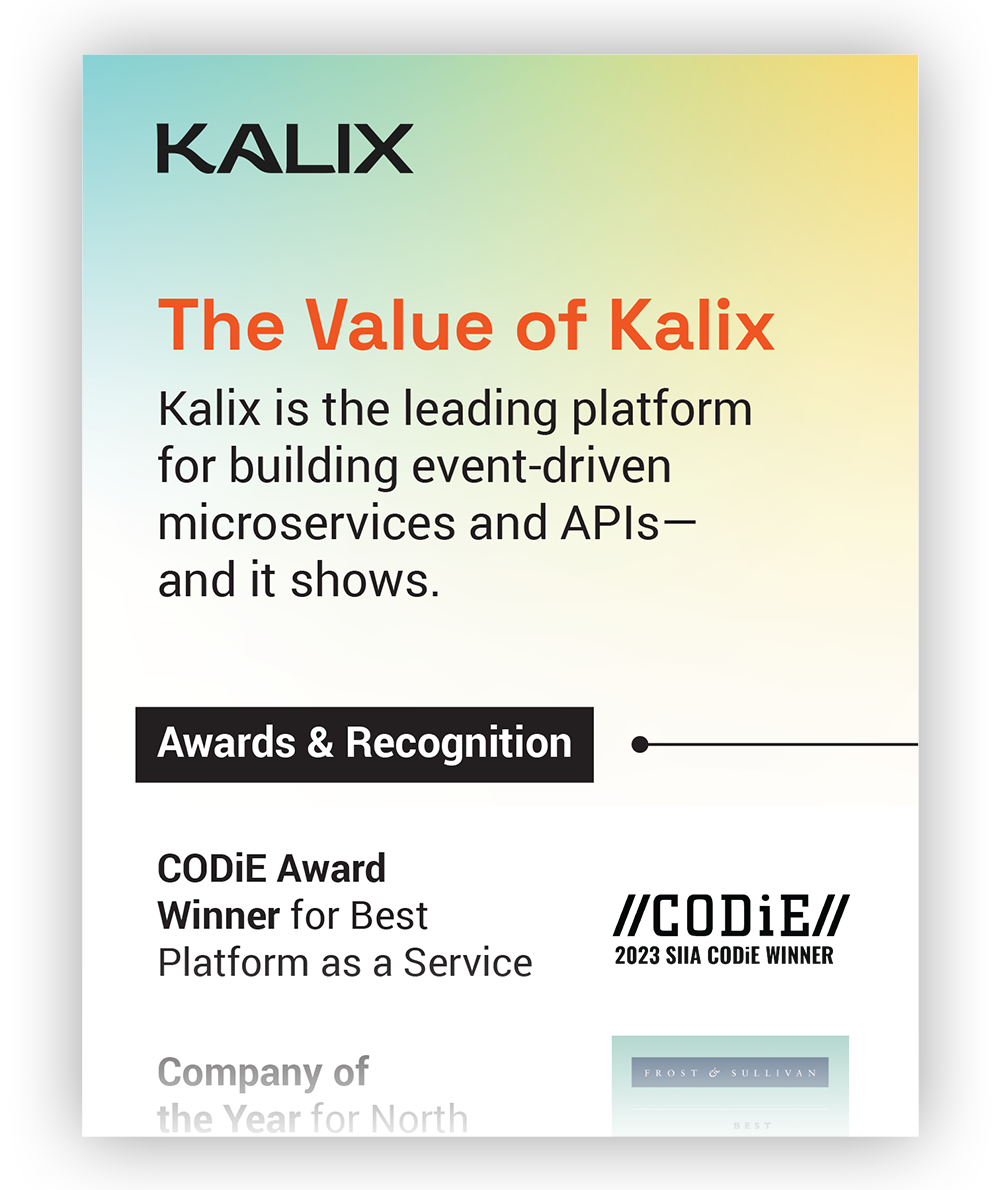The Value of Kalix - Awards, Accolades & Testimonials